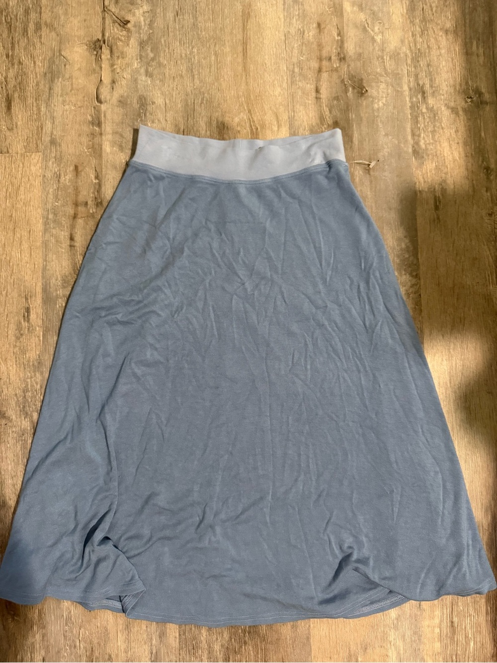 Hard Tail Dusty Blue A-Line Skirt